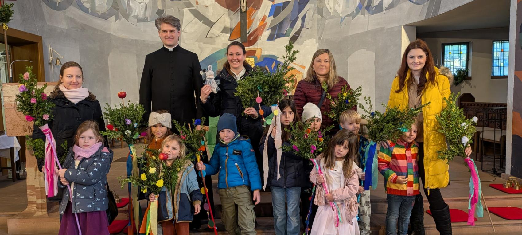 Kinder-Wort-Gottesfeier zu Palmsonntag, 29.03.2026
