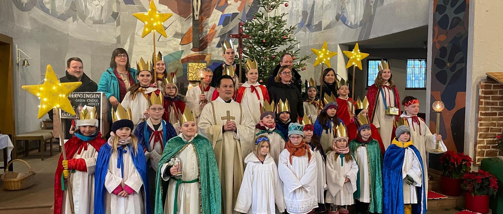 Sternsinger Kirche Birkenau_sl