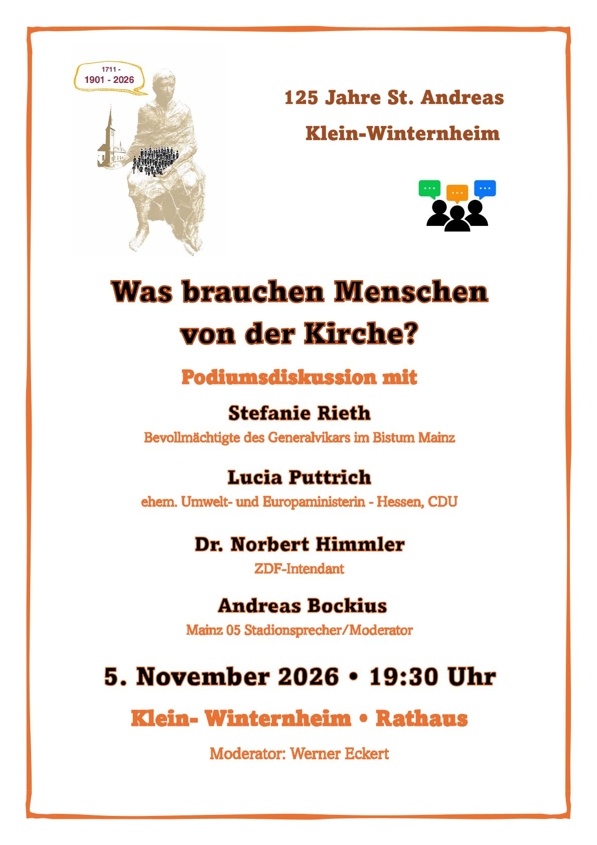 Podiumsdiskussion KLein Winternheim