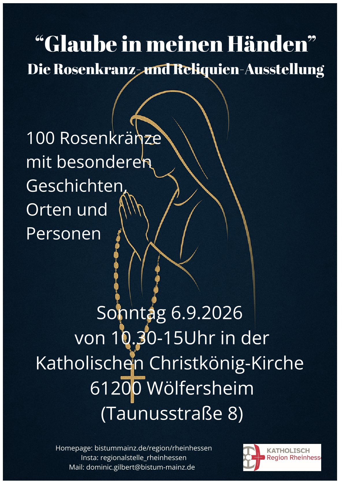 Flyer Rosenkranz Wölfersheim