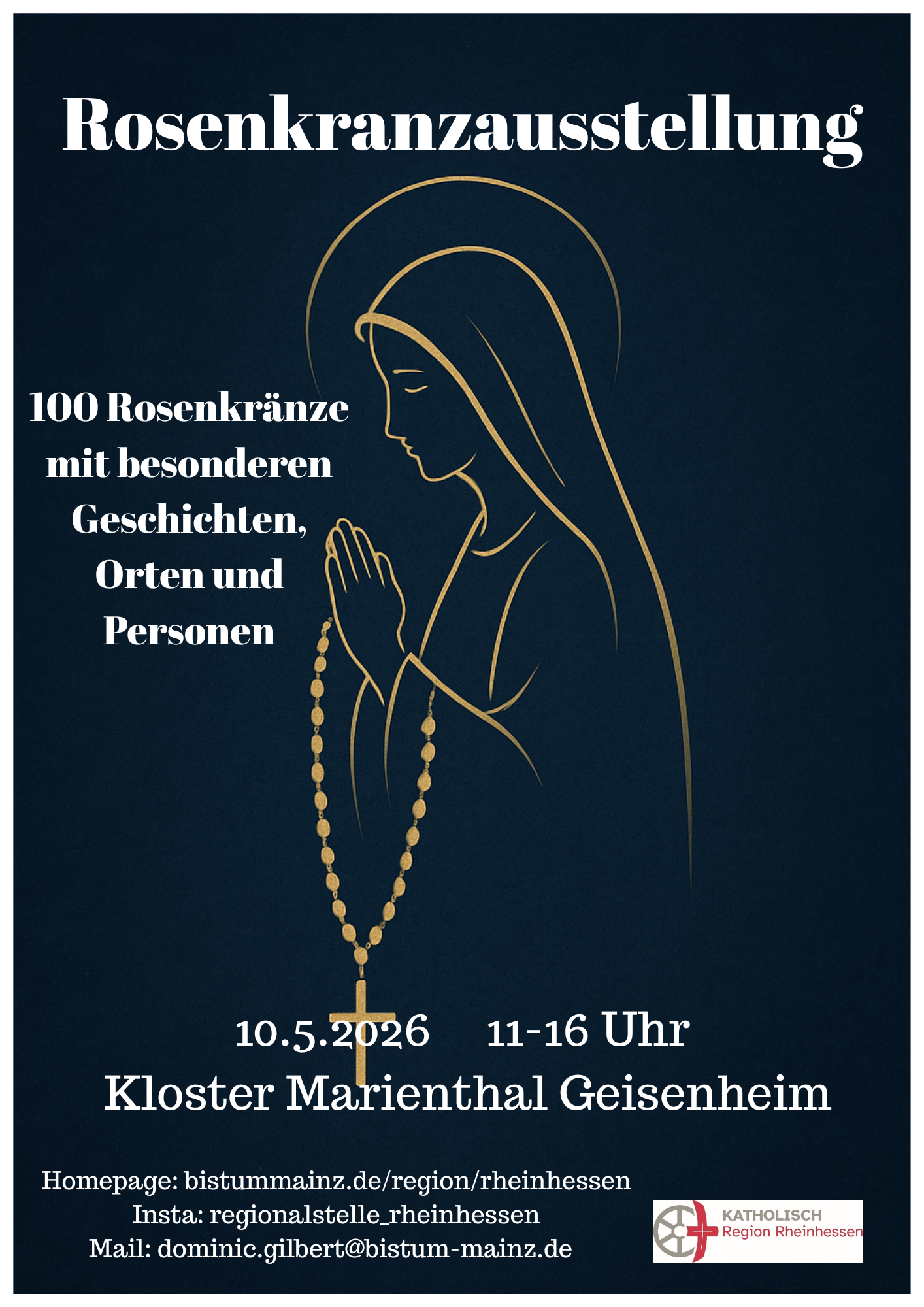 Rosenkranzausstellung Kloster Marienthal