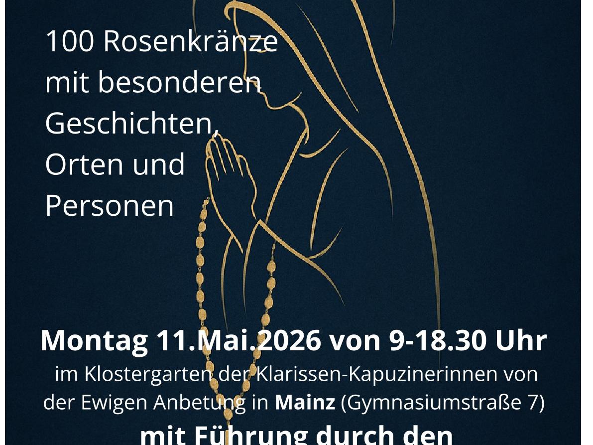Rosenkranzausstellung in Mainz