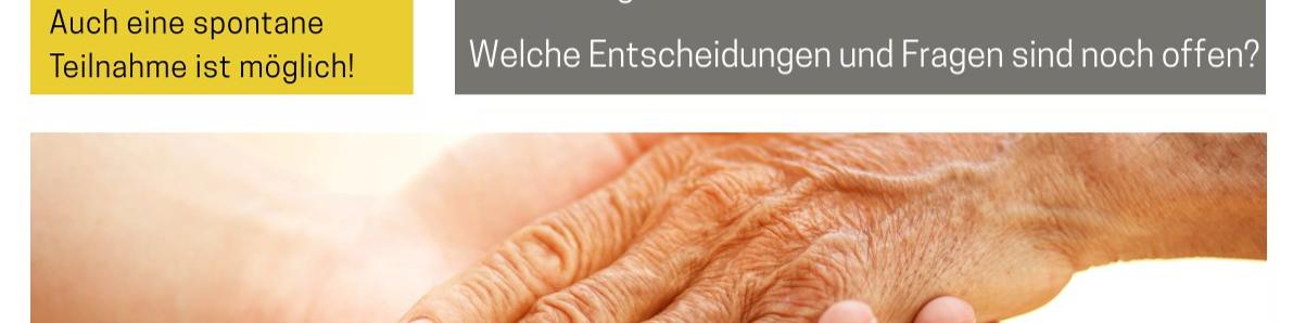 Flyer STERBENDE BEGLEITEN