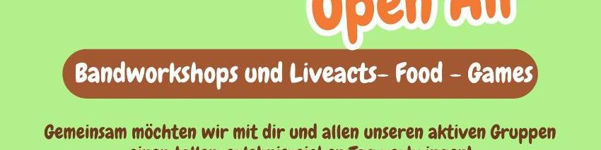 OPEN AIR 10 Jahre Gemeinschaftsgarten