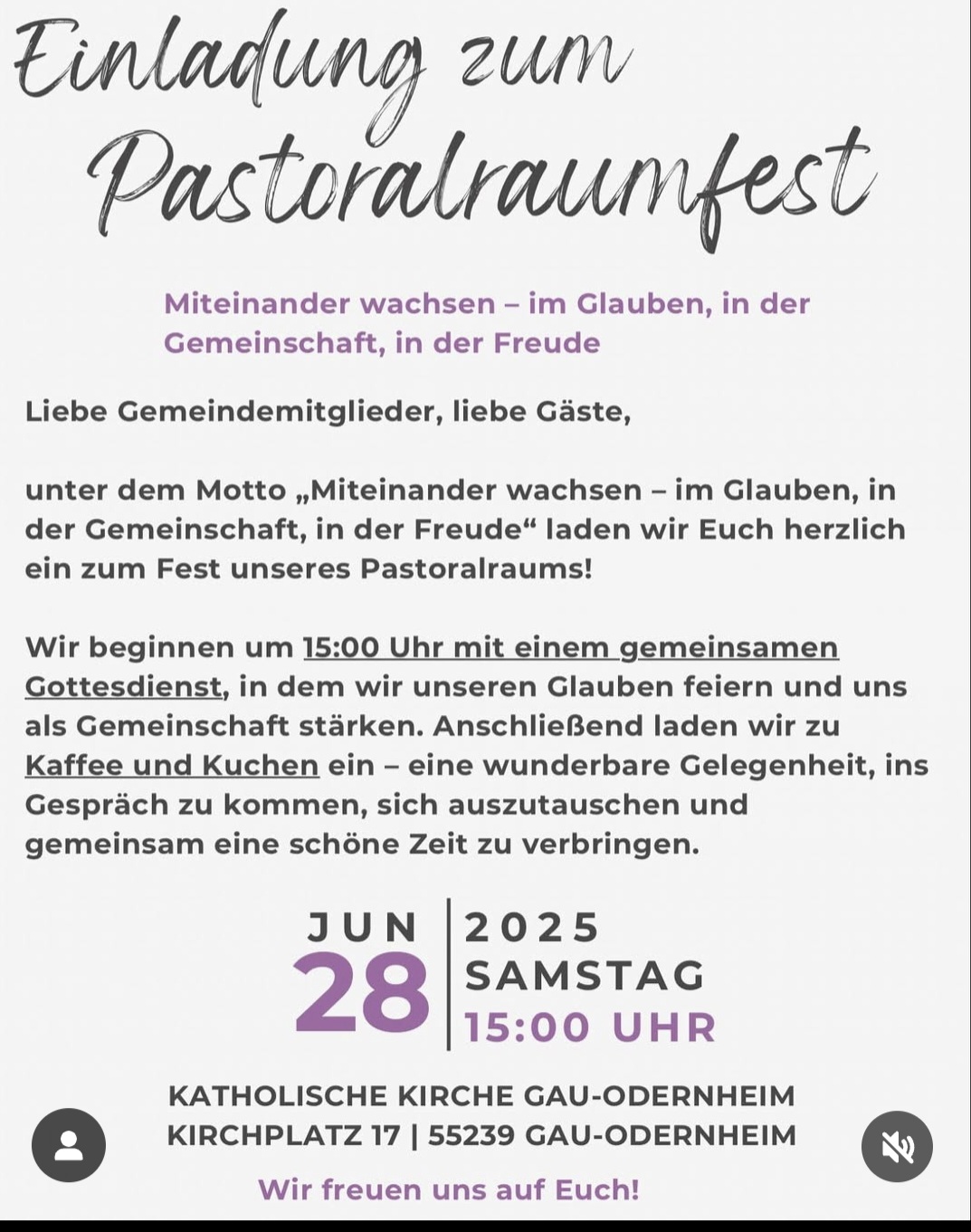 Pastoralraumfest 2025