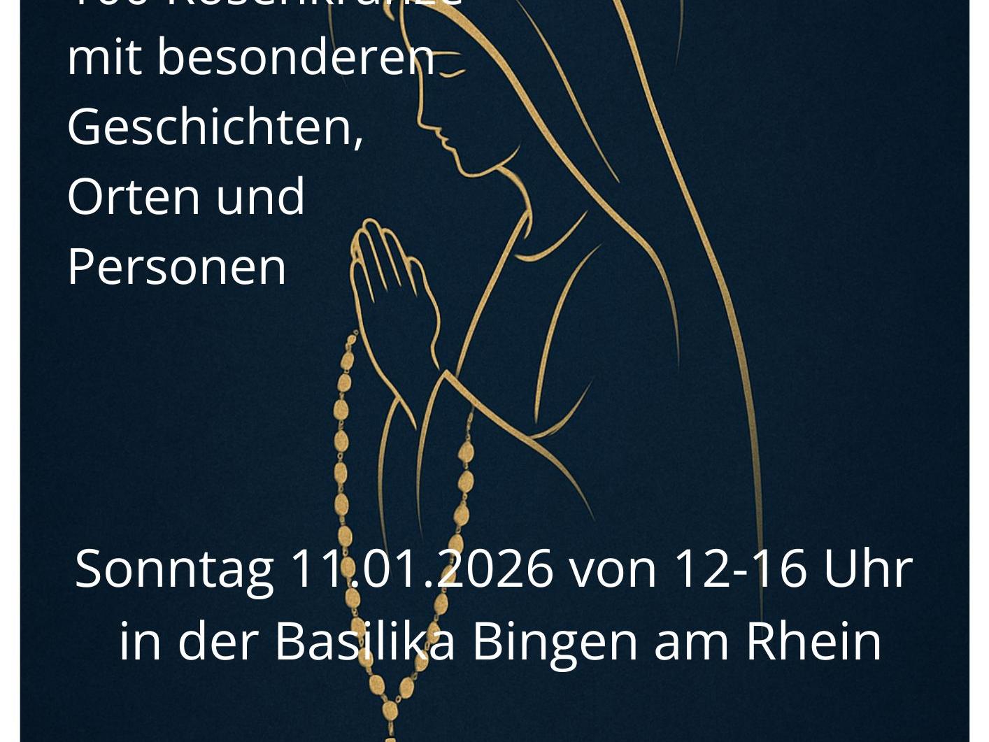 Rosenkrankausstellung Basilika Bingen
