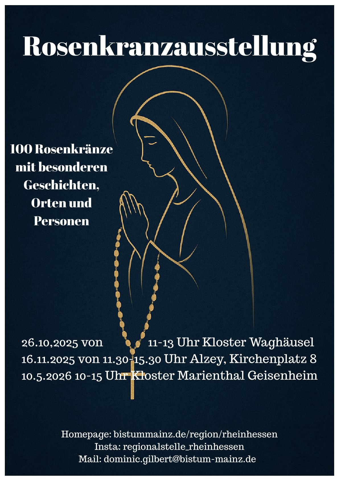 Rosenkranzausstellung Termine