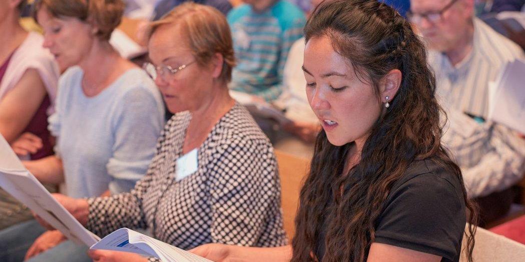 Ob Chor, Orgel, Posaunenchor oder Band, hier gibt es für jeden ein Angebot