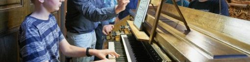 Ausbildung an der Orgel