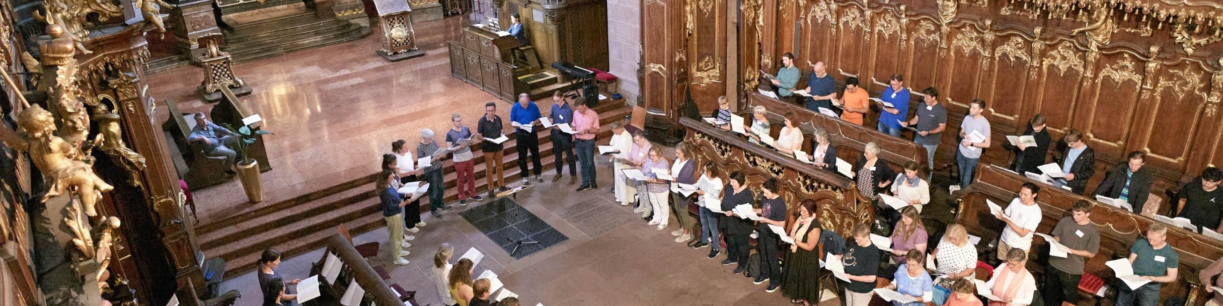 Gemeinsam musizieren und Gottesdienst feiern