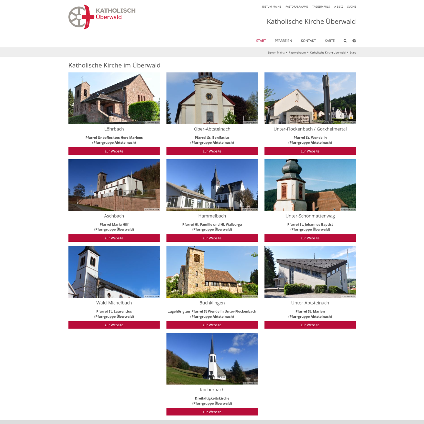 Katholische Kirche Überwald