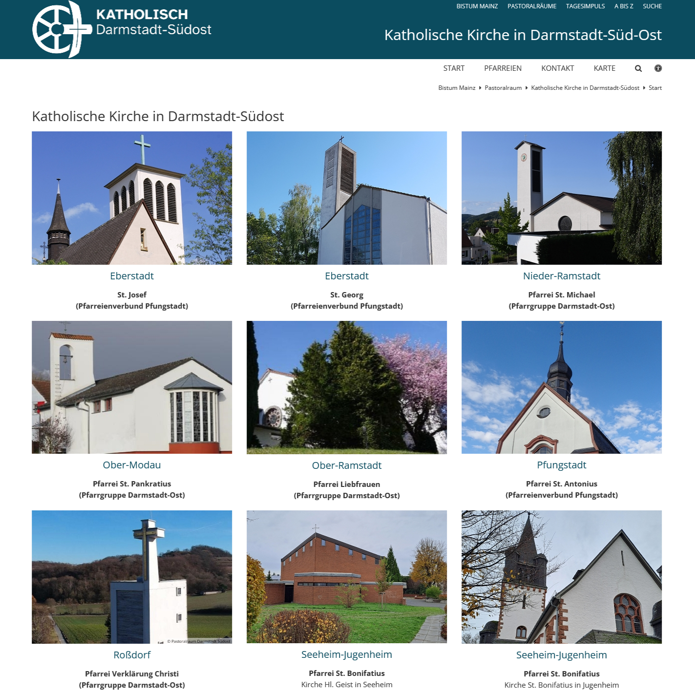 Katholische Kirche in Darmstadt-Südost