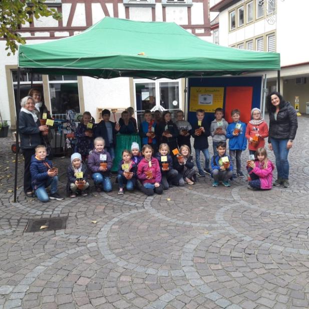 Unser Stand auf dem Rossmarkt (c) Bistum Mainz