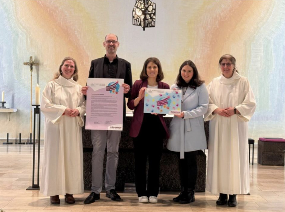 Stefanie Priester, Markus Tumbrink, Miriam Thiel (Misereor), Melanie Freimuth, Andrea Haberl