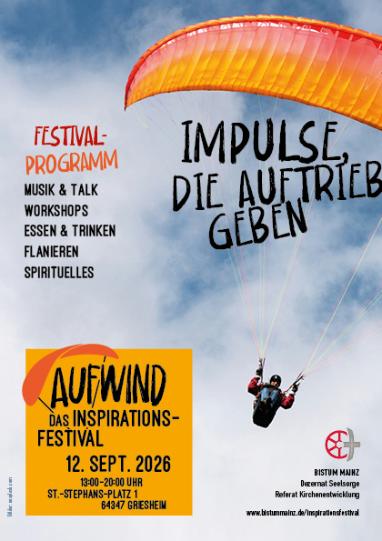 Plakat zum Inspirationsfestival