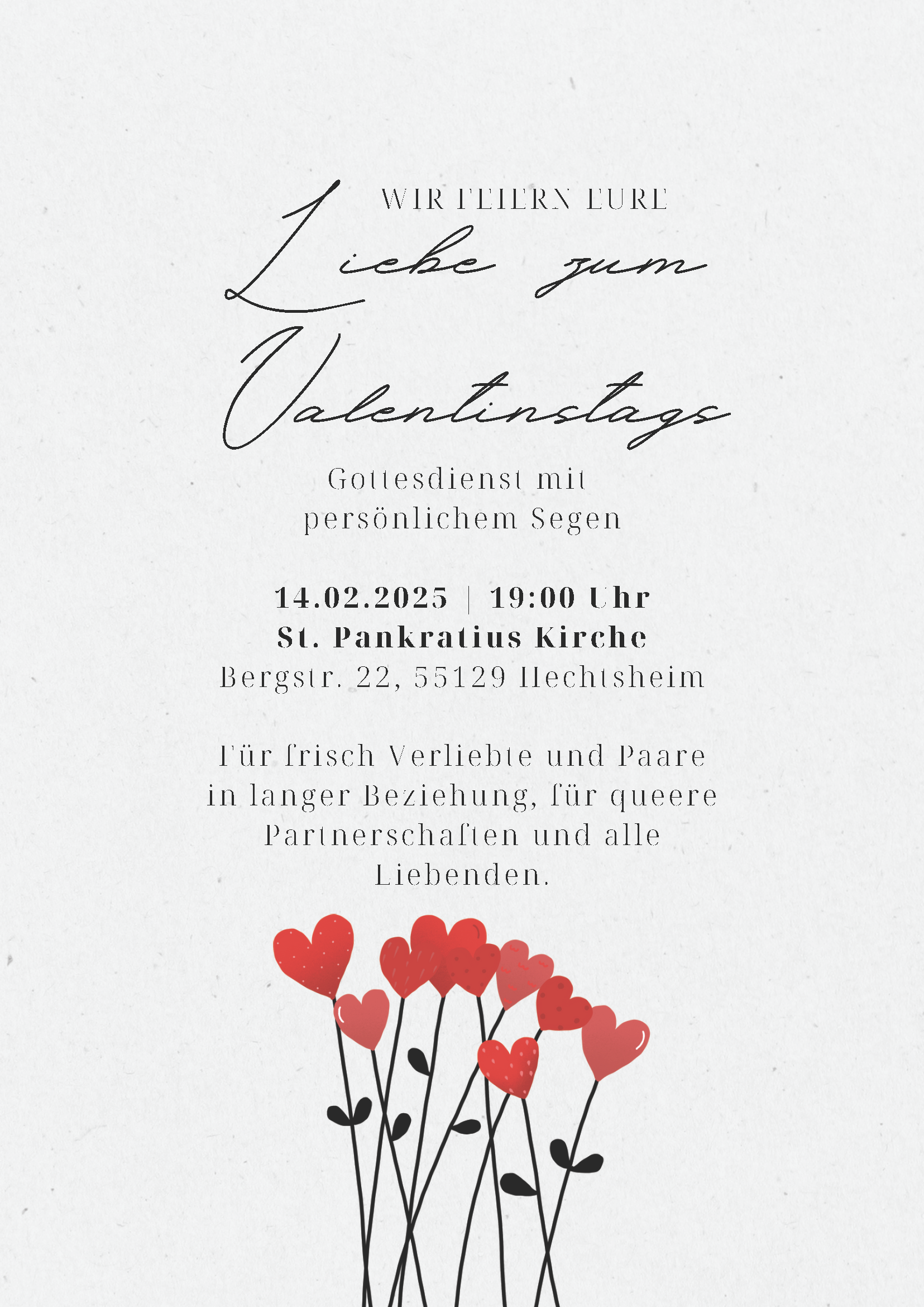 Valentinstag in Hechtsheim (c) St. Pankratius Hechtsheim