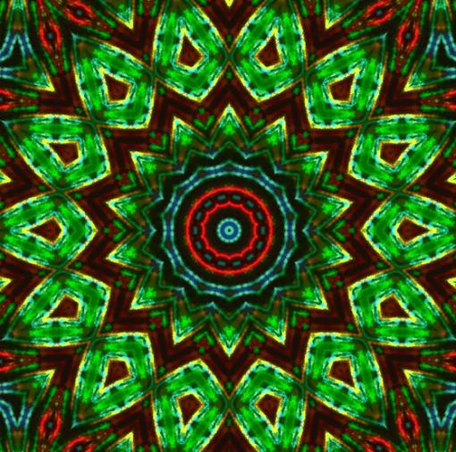 Kaleidoskop quadrat