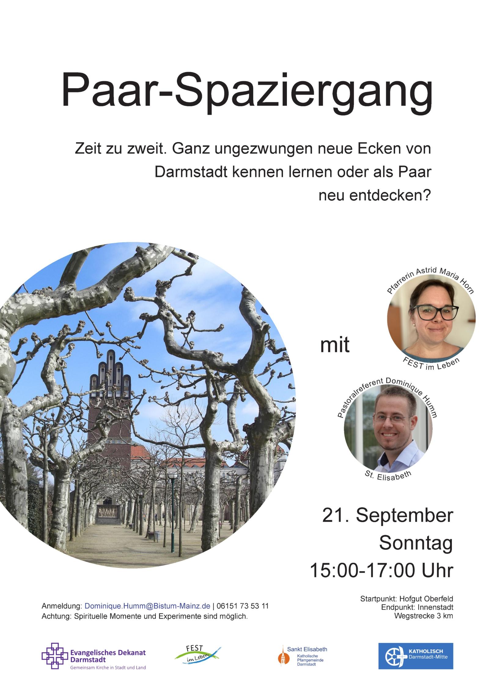 Plakat Paar-Spaziergang (c) D. Humm
