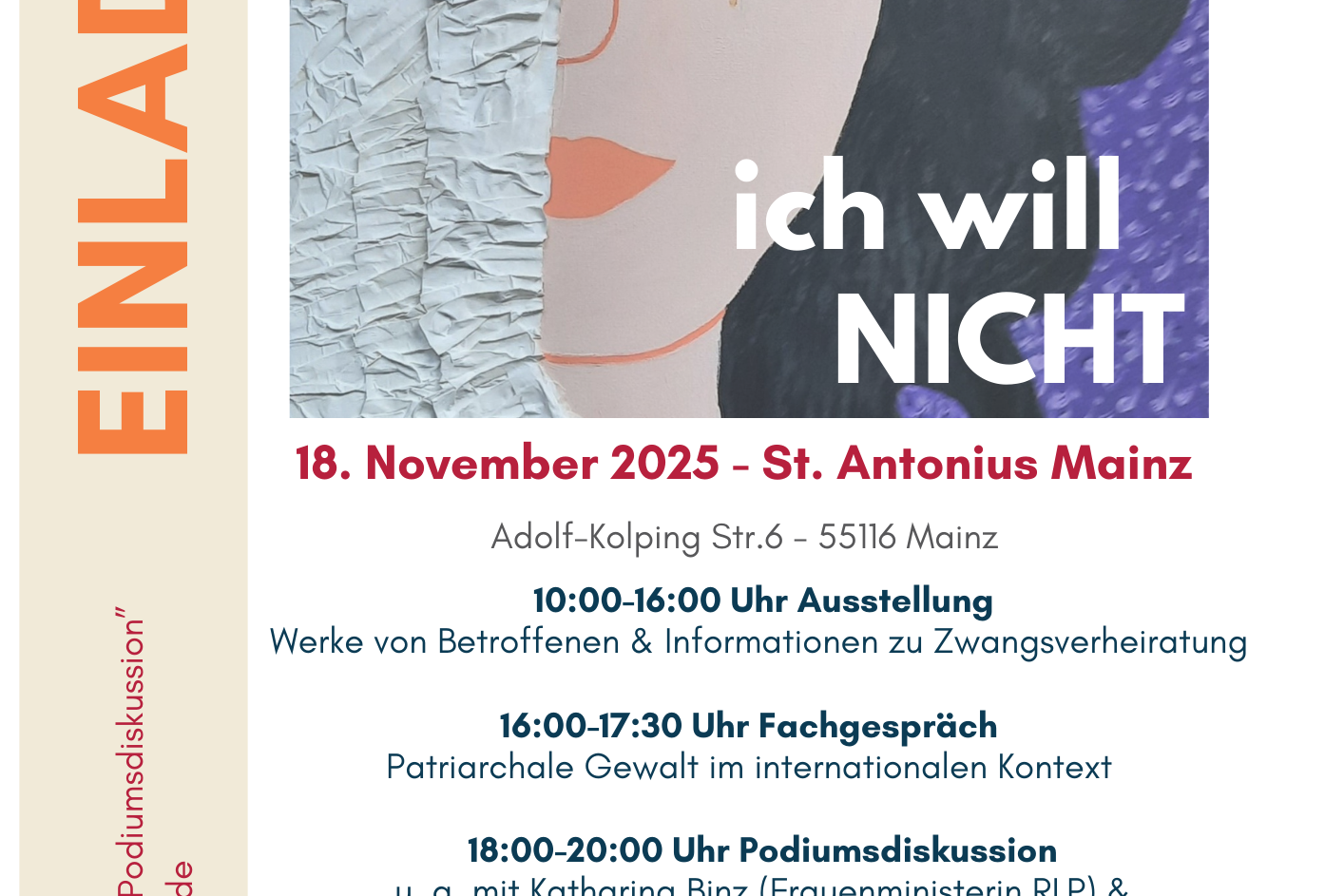 Einladung allgemein