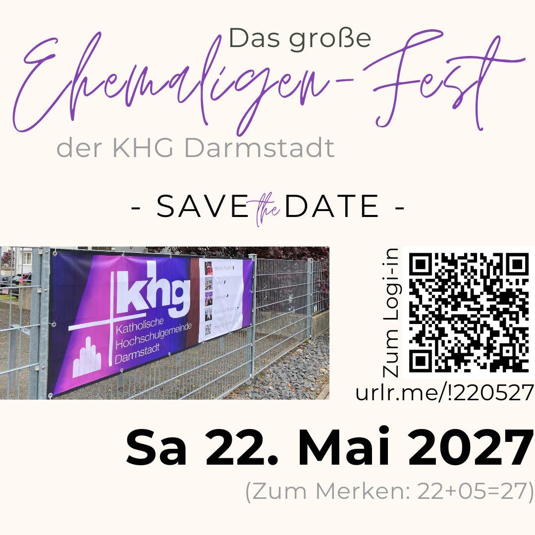 KHGDA-Ehemaligenfest2027-SaveTheDate (c) KHG Darmstadt