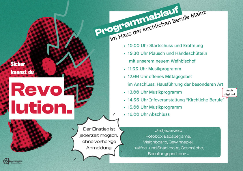 TüröffnertagAblauf (c) Bistum Mainz/Haus der geistlichen Berufe
