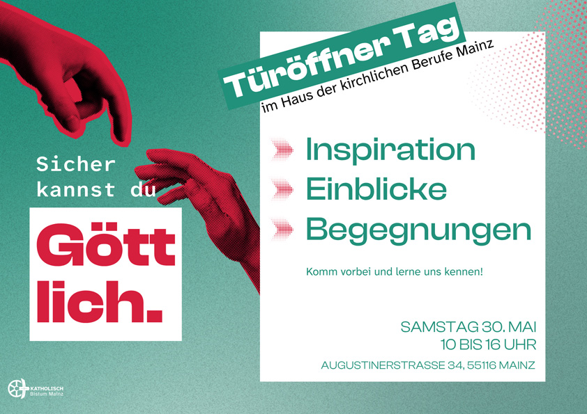 TüröffnertagEinladung (c) Bistum Mainz/Haus der geistlichen Berufe