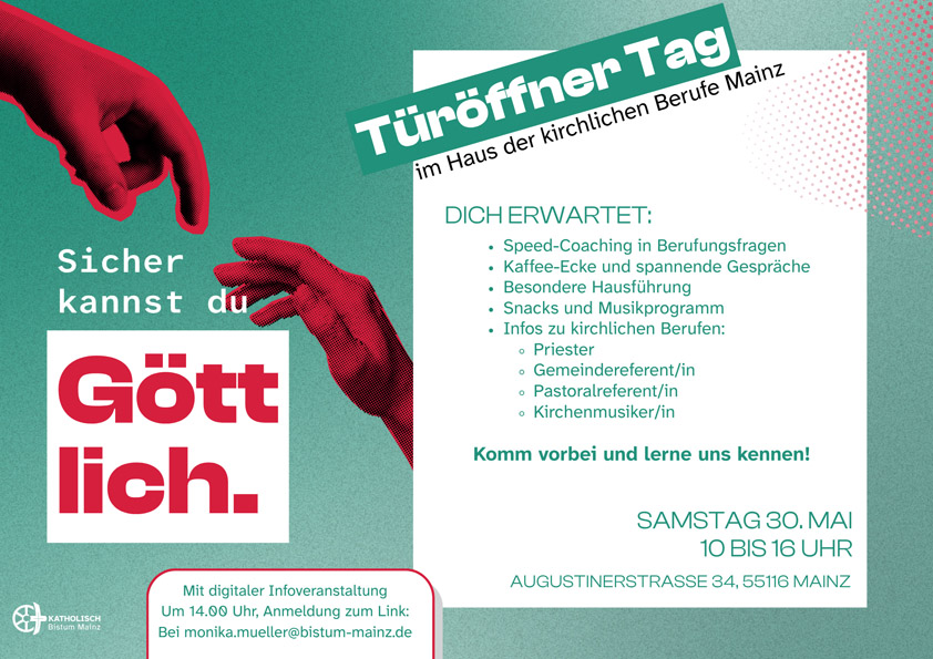 TüröffnertagProgramm (c) Bistum Mainz/Haus der geistlichen Berufe