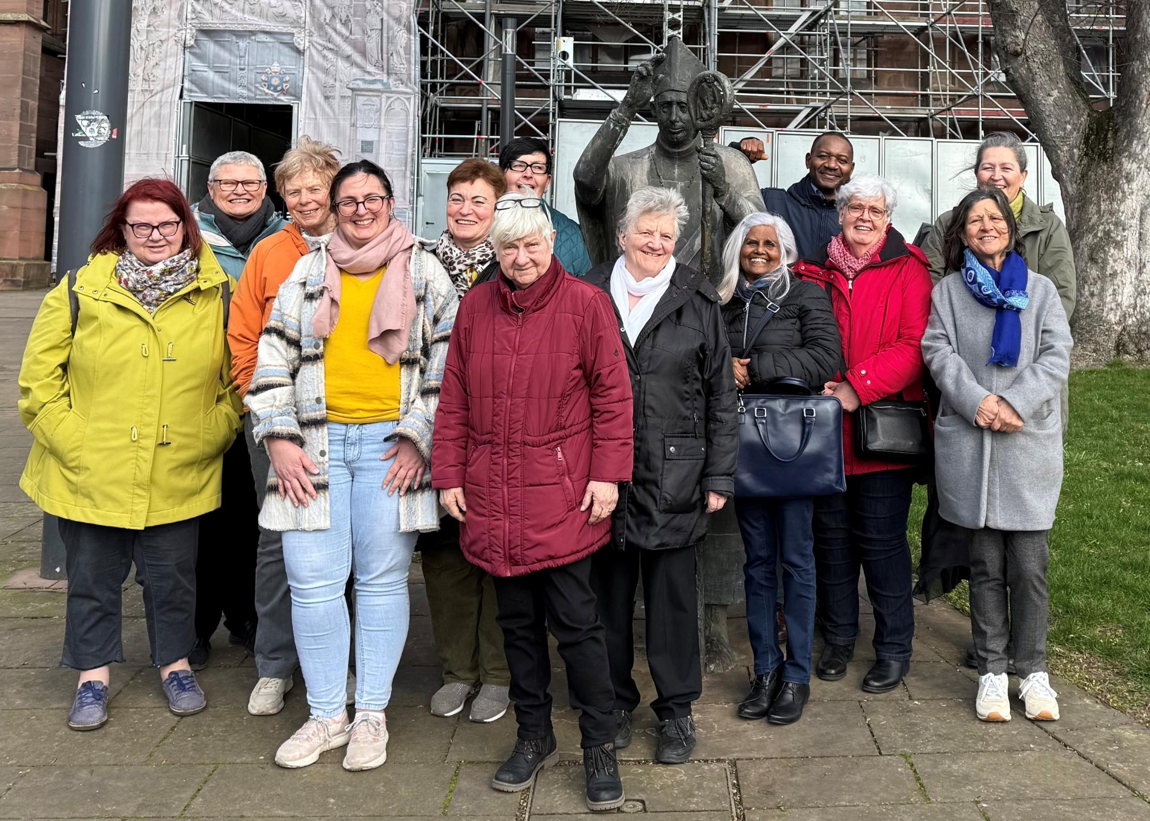 Teilnehmer:innen der Qualifikation Seelsorge braucht GEsicher am 28.02.2026 in Worms