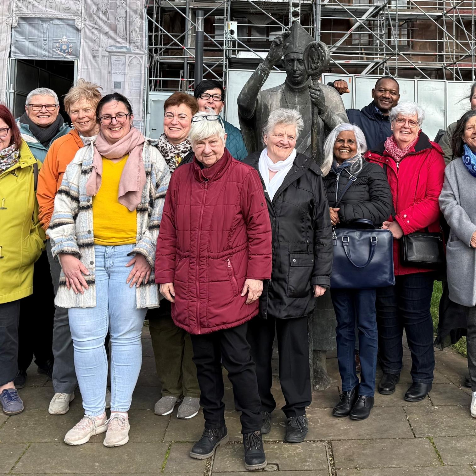 Teilnehmer:innen der Qualifikation Seelsorge braucht GEsicher am 28.02.2026 in Worms