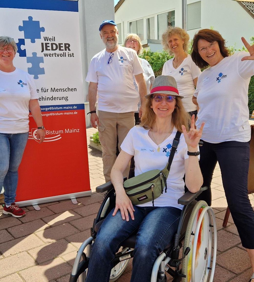 Team der Seelsorge für Menschen mit Behinderung