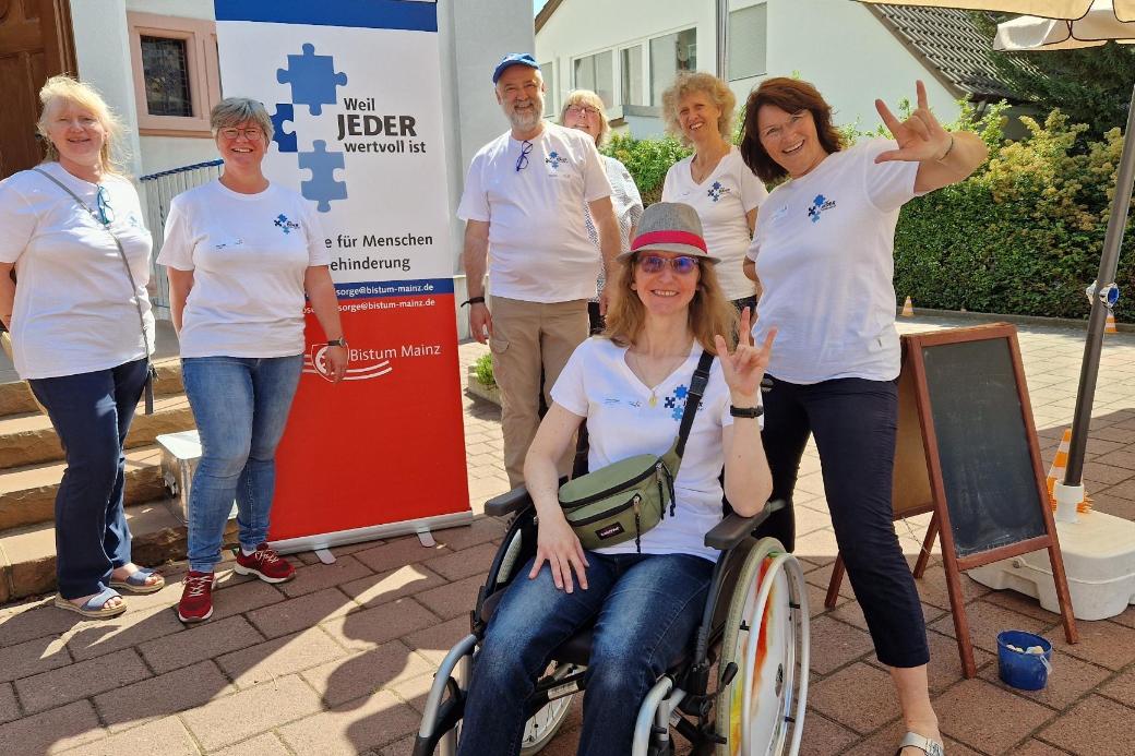 Team der Seelsorge für Menschen mit Behinderung