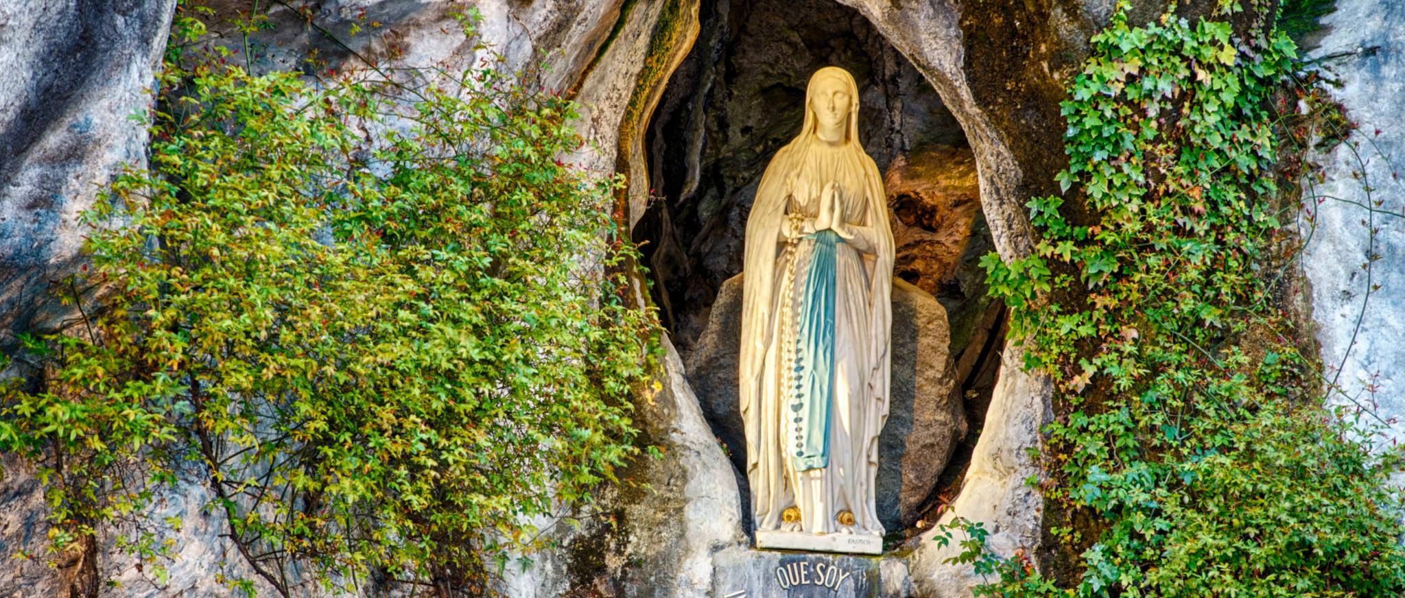 Das ist die heilige Mutter Gottes von Lourdes