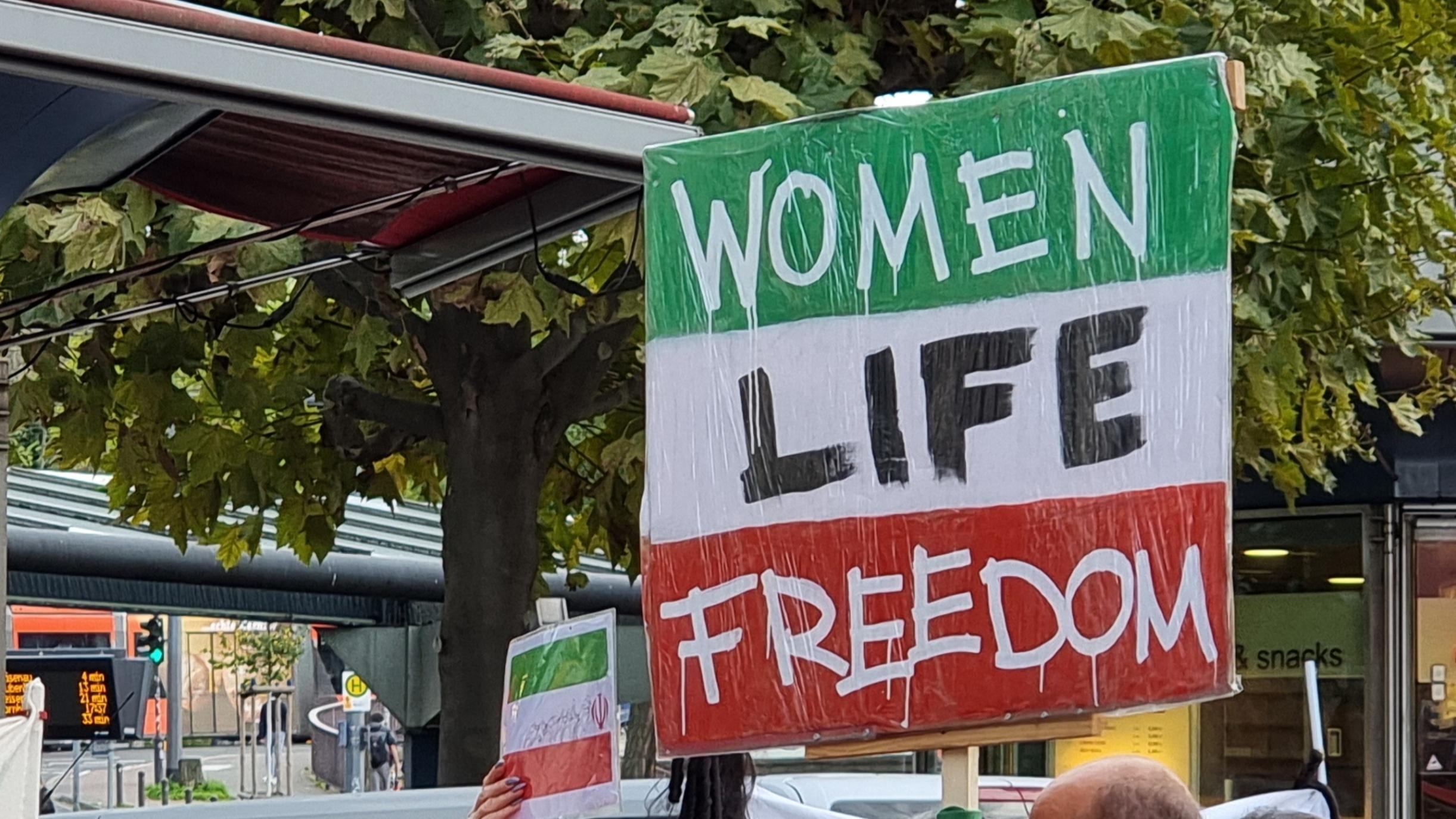 Demo für Frauenrechte