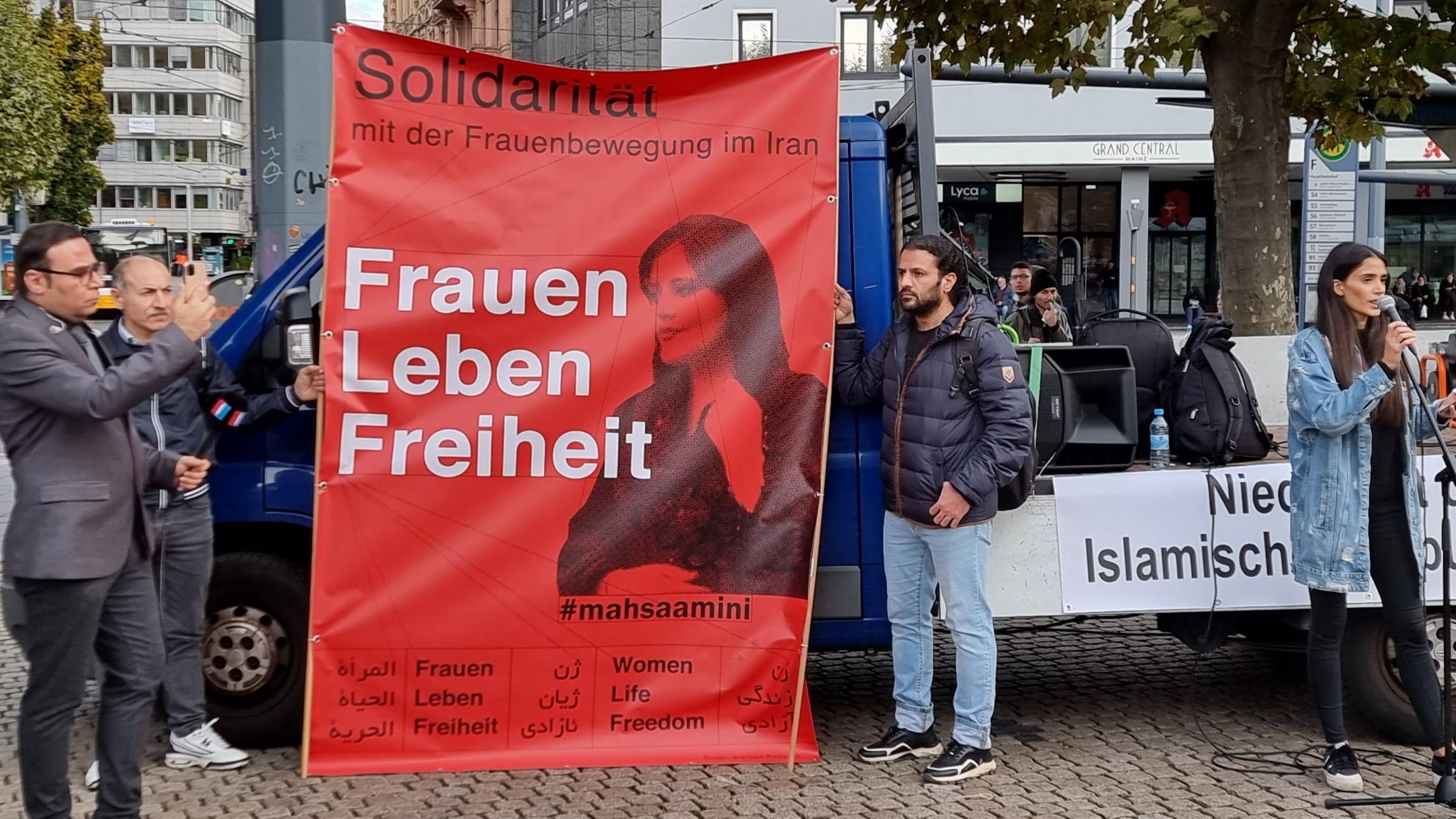 Demo für Frauenrechte