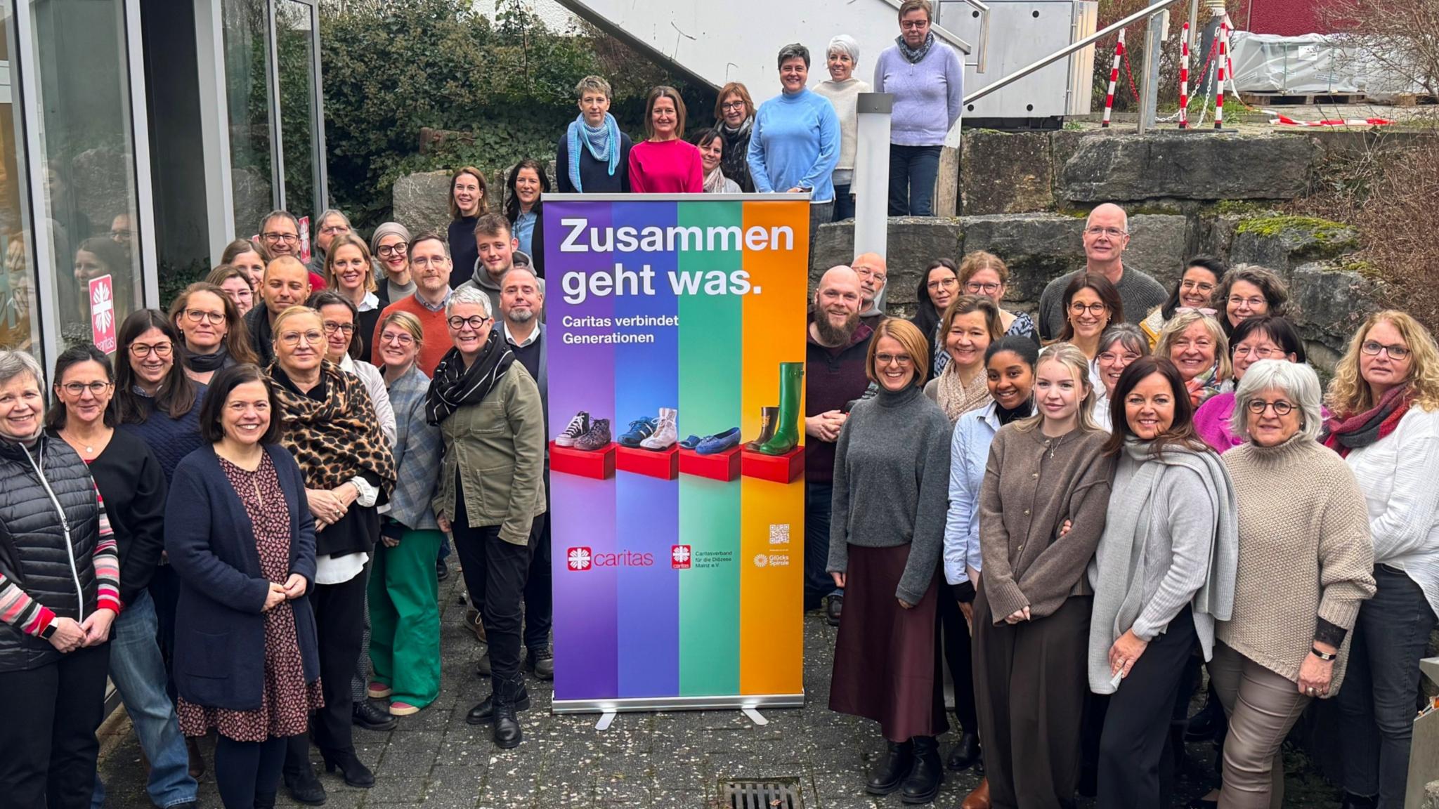 Gruppenfoto Caritas Neujahrsempfang 2026