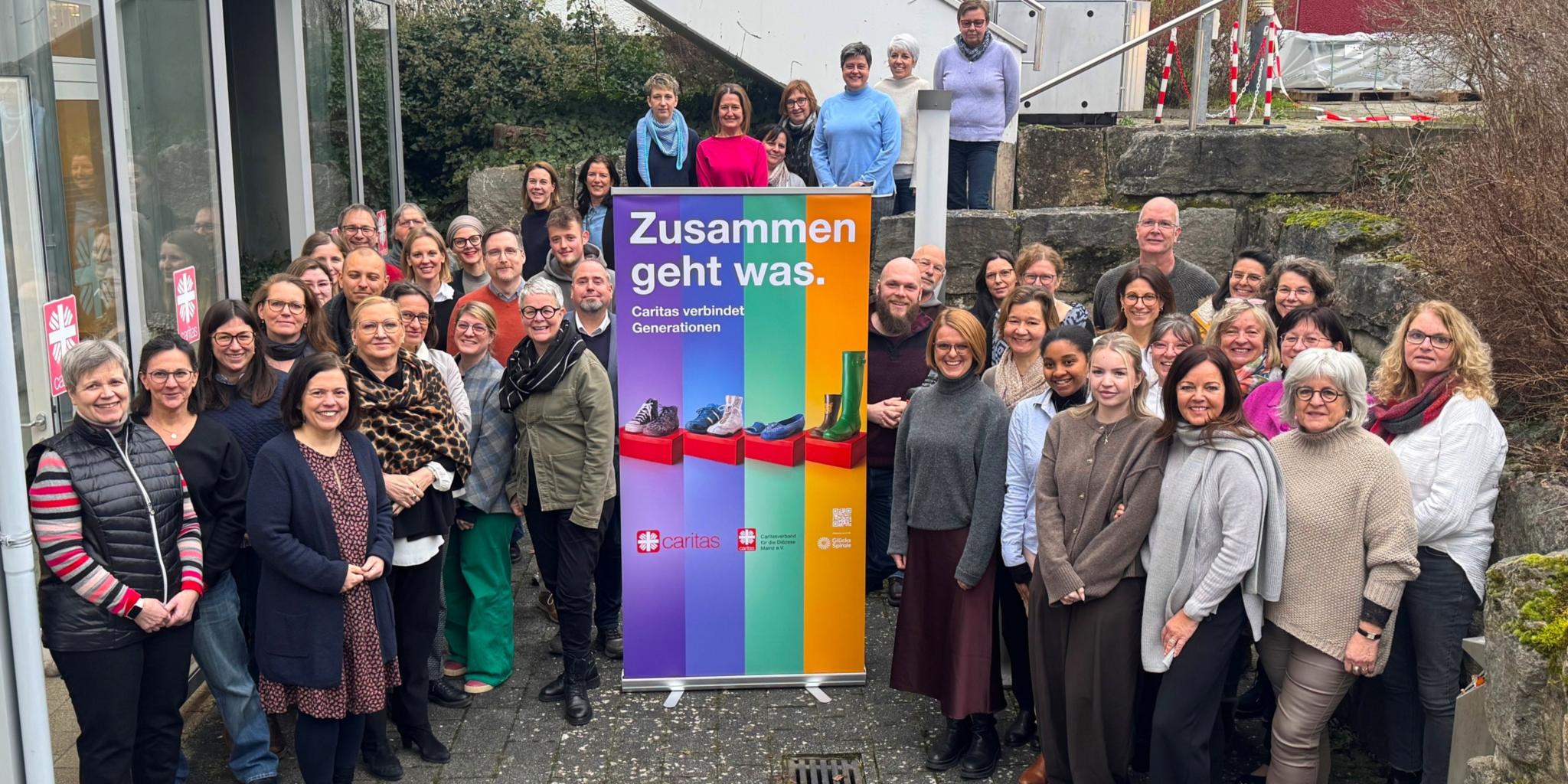 Gruppenfoto Caritas Neujahrsempfang 2026