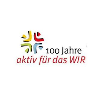 Caritas Jubiläumslogo '100 Jahre'