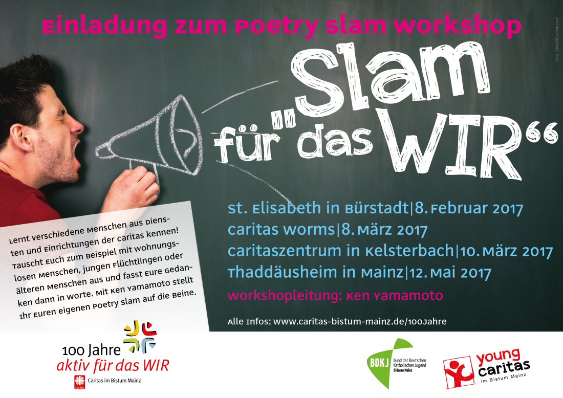 Einladung zum Poetry-Slam