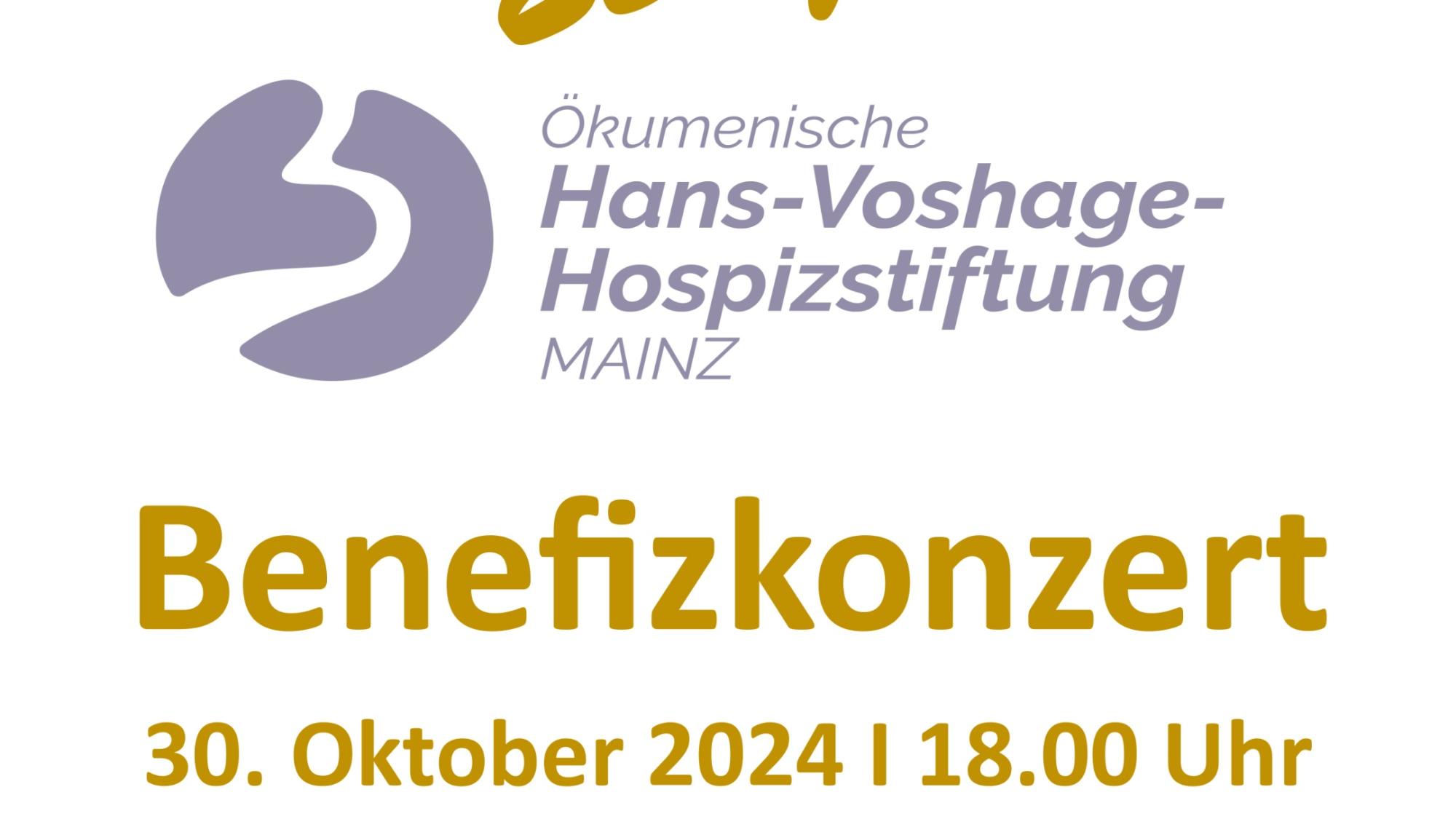 Benefizkonzert: 25 Jahre Hans Voshage Hospizstiftung