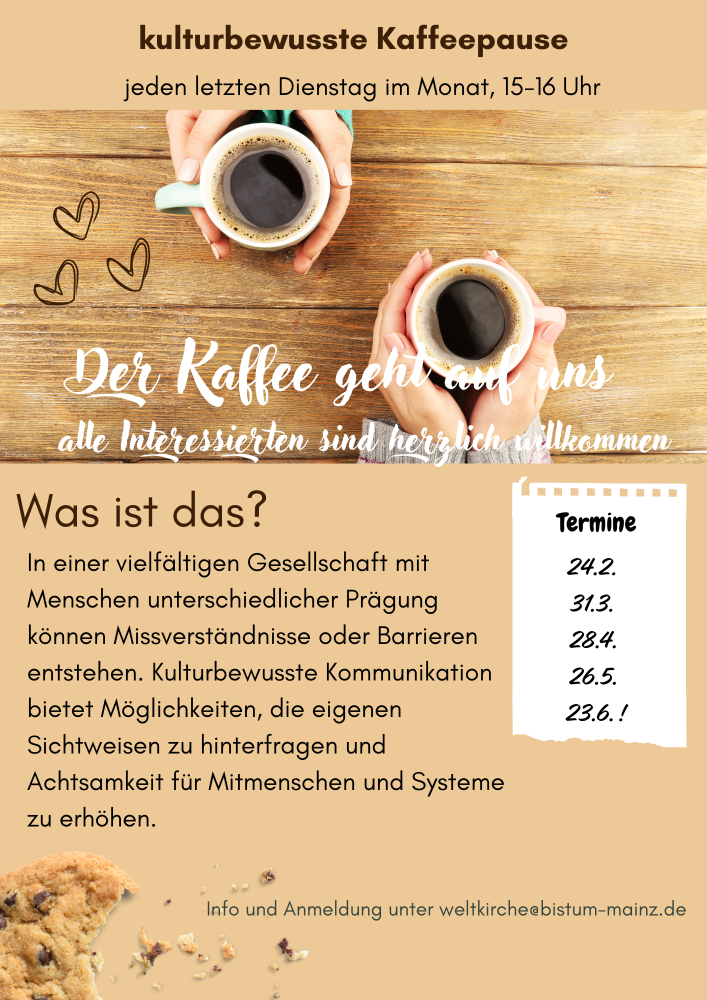 kulturbewusste Kaffeepause