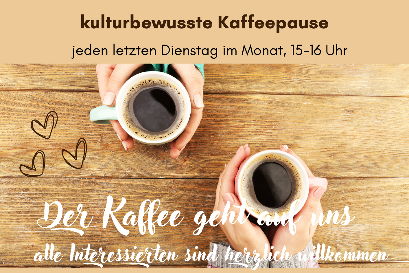kulturbewusste Kaffeepause