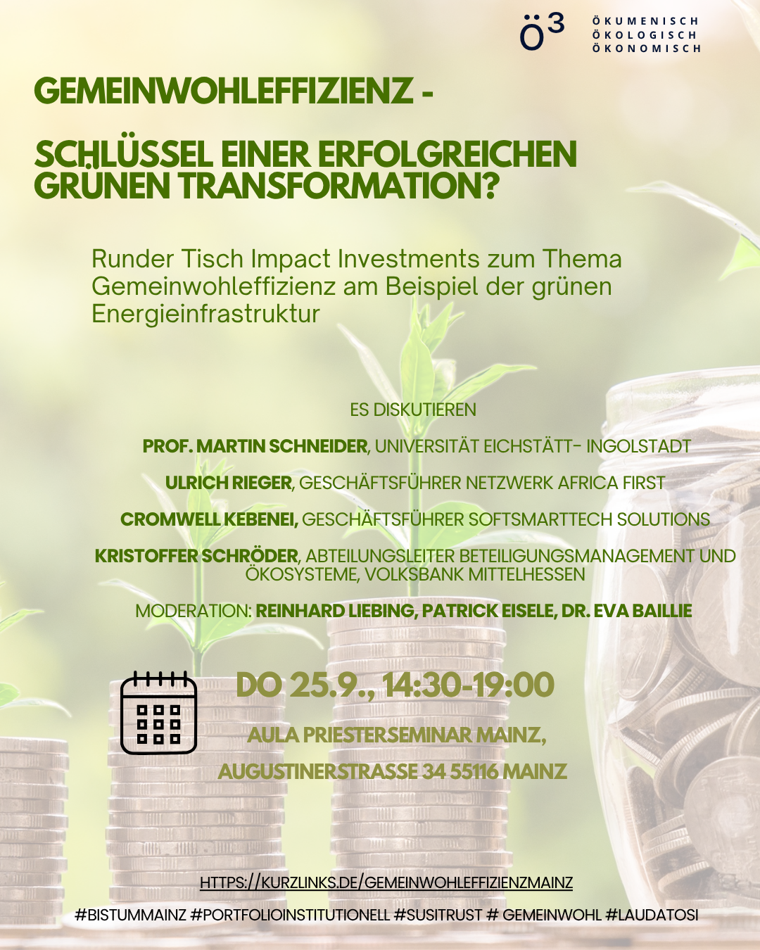 Nachhaltig predigen Website