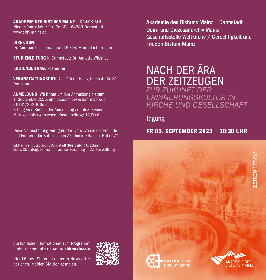 Tagung_Erinnerungskultur_Nach der Ära der Zeitzeugen_Darmstadt_05.09.2025-1