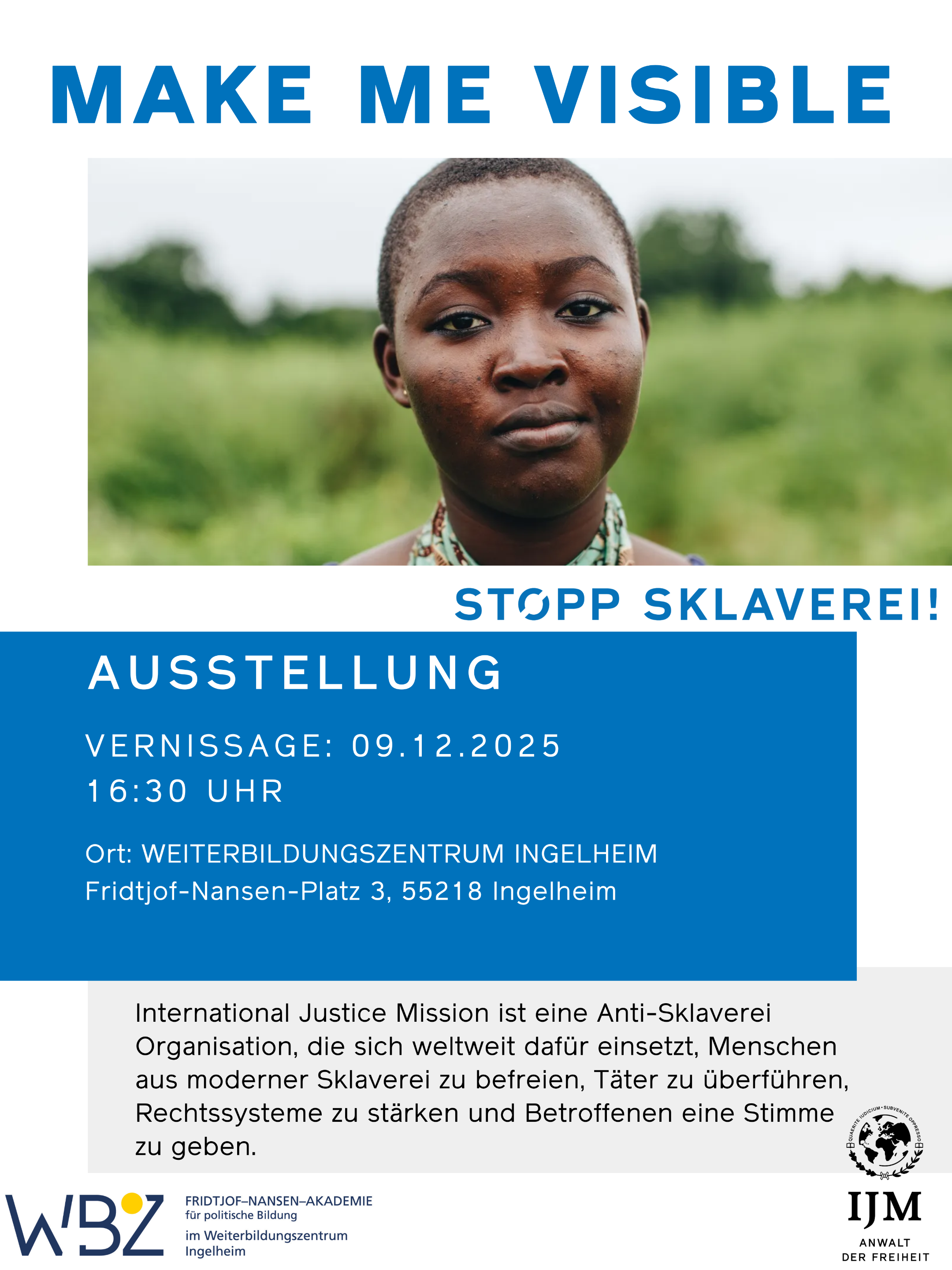 VERNISSAGE Ingelheim poster