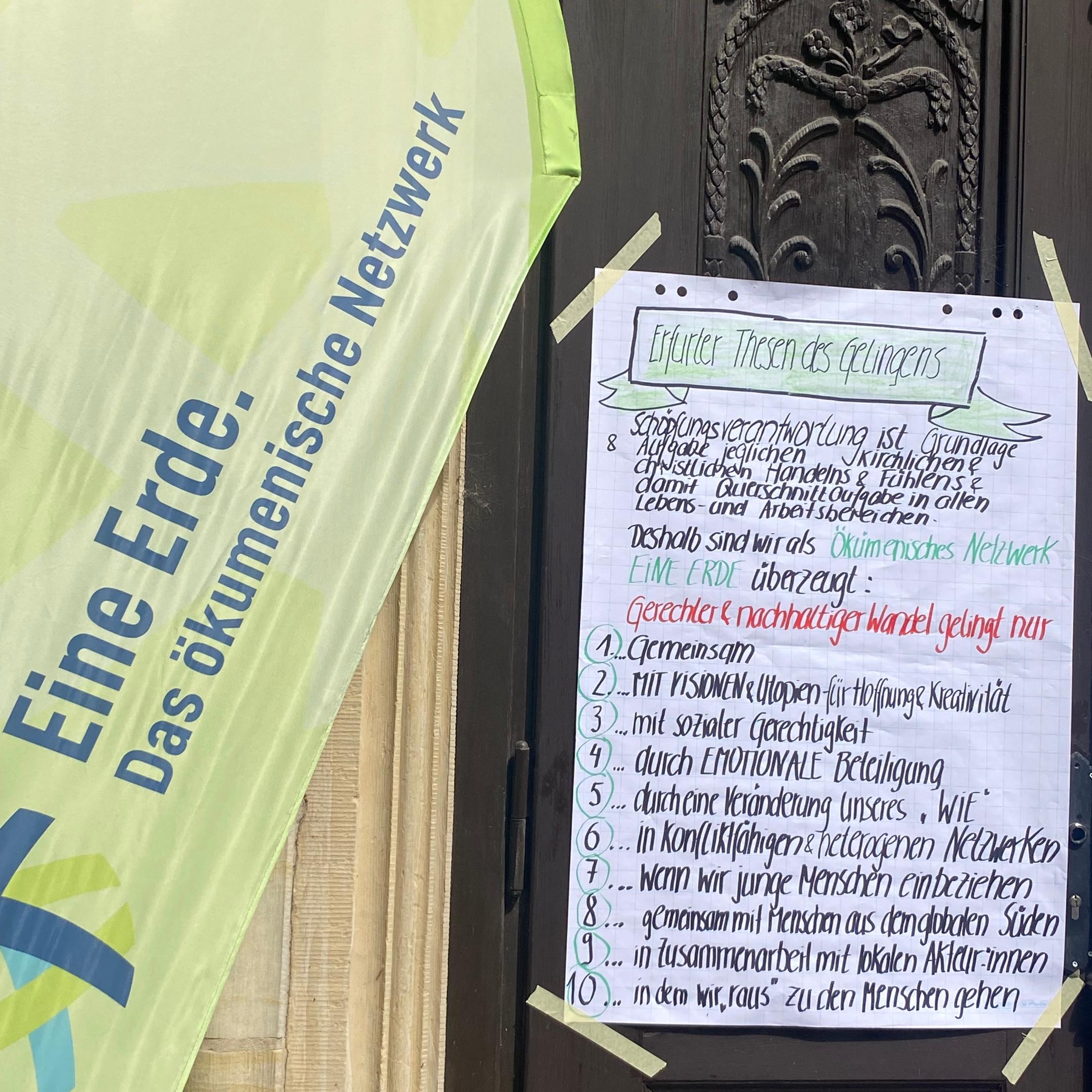 Eine Erde. Thesen des Gelingens