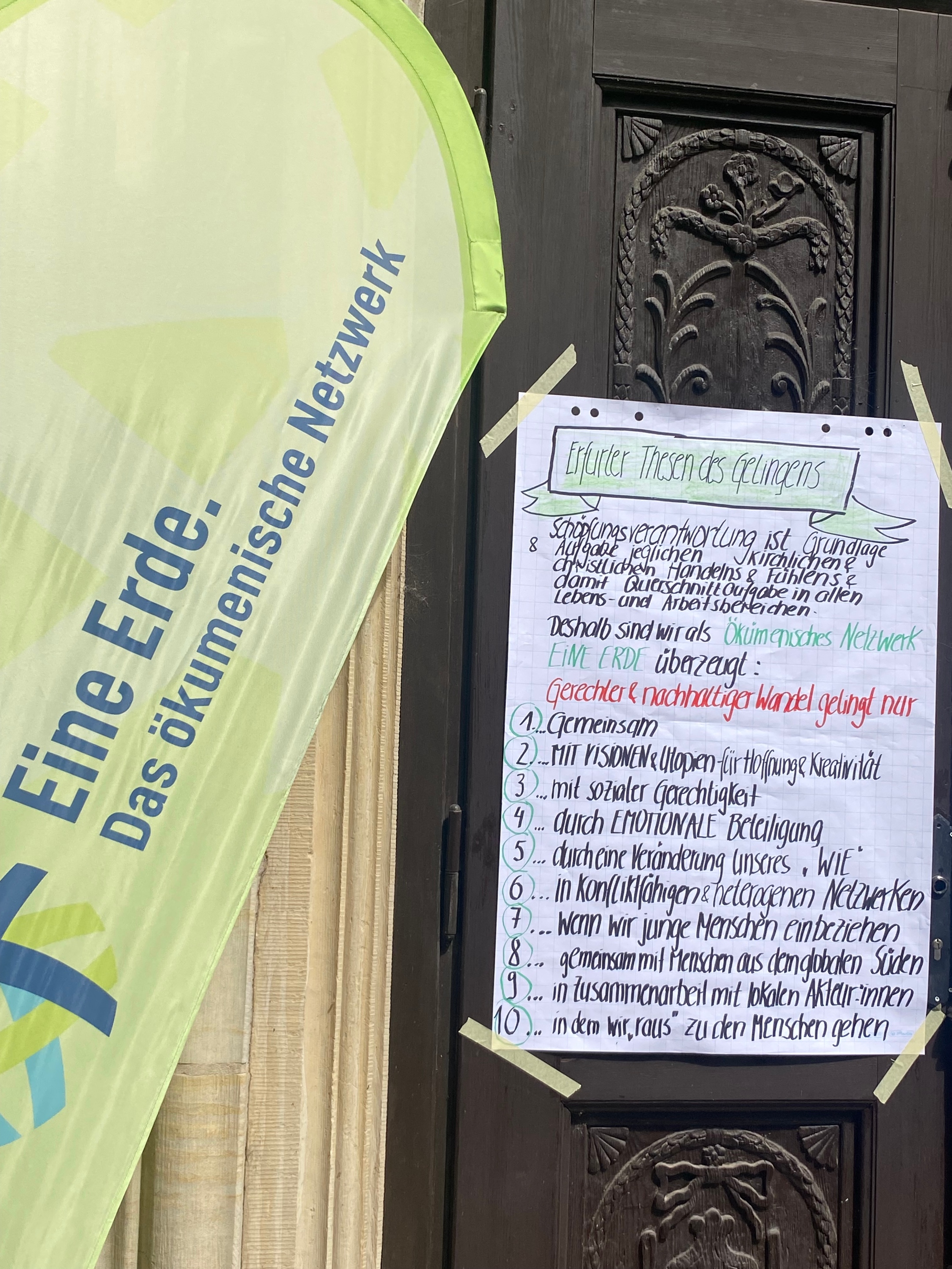 Eine Erde. Thesen des Gelingens