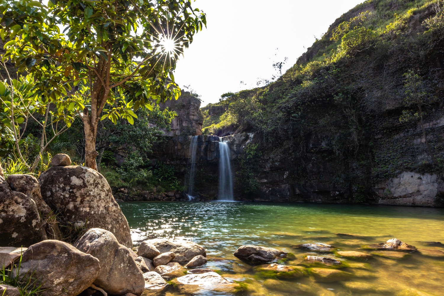 Wasser - die Quelle des Lebens - sprudelt in der Gran Sabana. Vielerorts leider durch Goldminen stark bedroht.