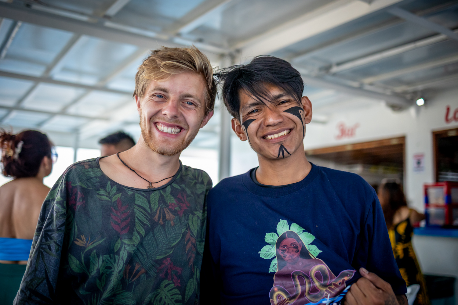 Wilmo, 26,Indigener aus Ecuador auf dem Weg zur COP30, um für diese Erde zu kämpfen.