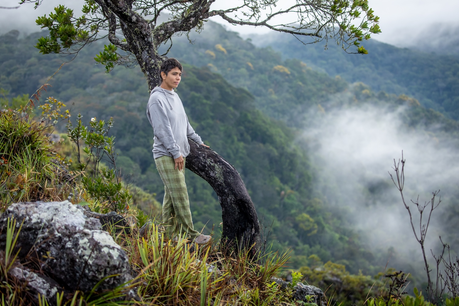 Ein spiritueller Moment.