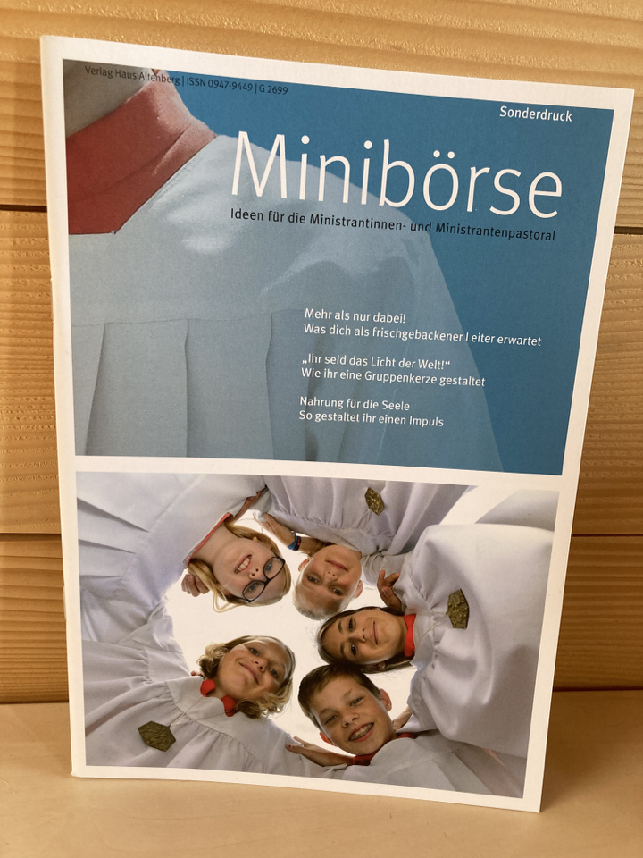 Minibörse Sonderdruck (c) Ministrant:innen im Bistum Mainz